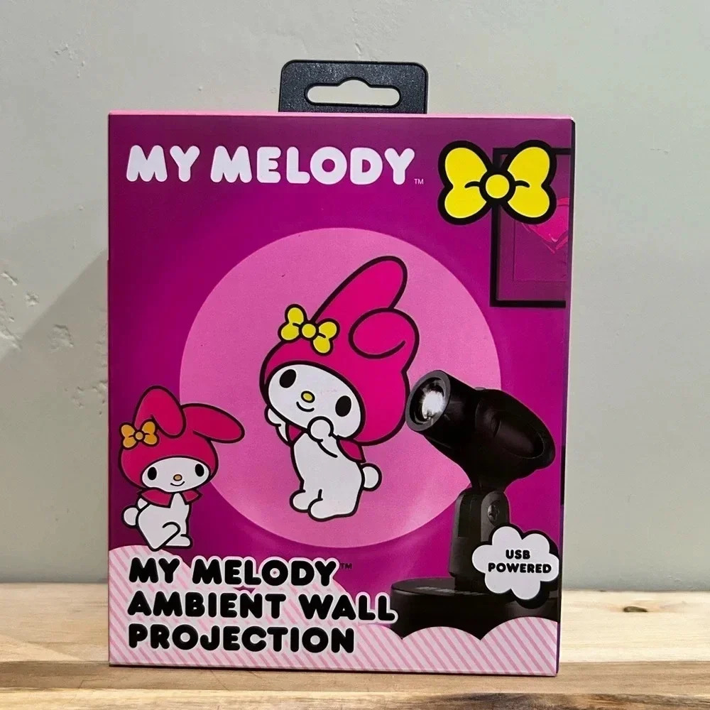 MY MELODY AMBIENT WALL PROJECTION. DELIGHTFUL AMBIANCE. USB POWERED. BRAND NEW! - Picture 3 of 12
